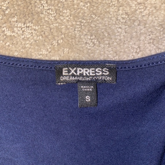 Navy blue Express shirt - Picture 3 of 3